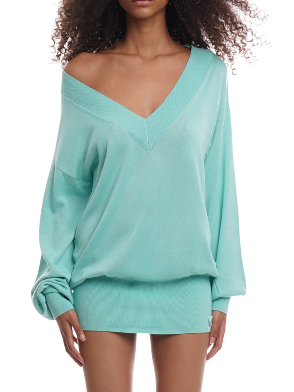 Niihai Brand new with tags deep jumper in aquamarine - Picture 3 of 5
